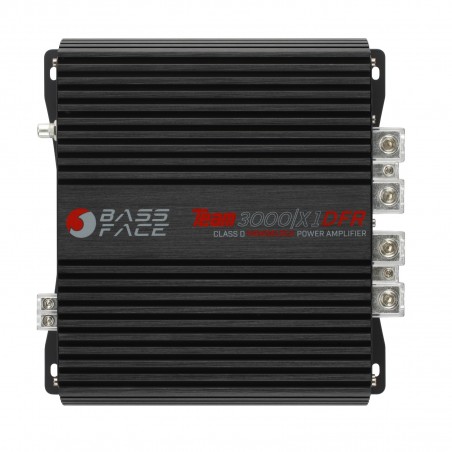 Amplificatore Bass Face Team3000/X1DFR Full Range 3000 Watt Rms 1Ω Classe D