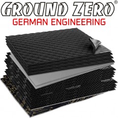 GROUND ZERO GZDM DOORKIT PRO Kit completo INSONORIZZANTE per AUTO pannelli adesivi