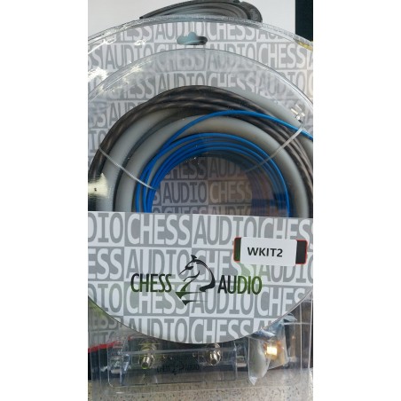 Chess Audio Pro W2 Kit Cavi Ø 35 Mm² Completo Cavo 2 Awg 35mm Rca Portafusibile E Accessori