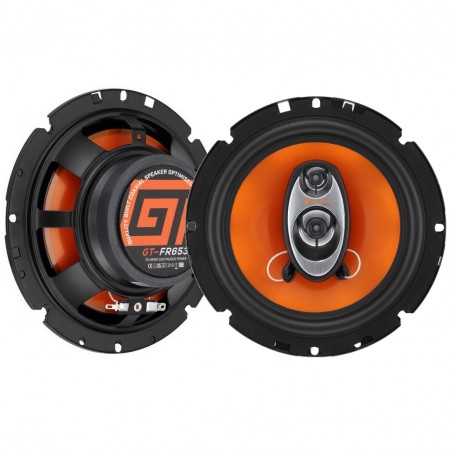 GT AUDIO GT-FR653 By Bass FACE Coppia Coassiali tre vie 16,5 cm 70 Watt rms