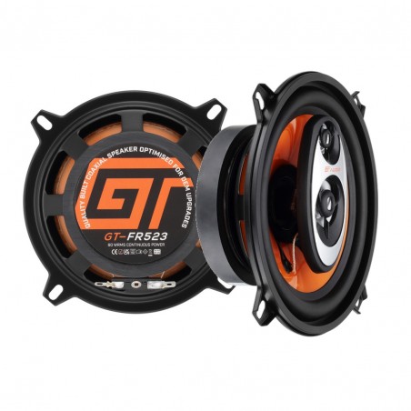 GT AUDIO GT-FR523 By Bass FACE Coppia Coassiali Tre Vie 13 Cm 70 Watt Rms