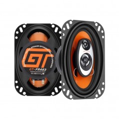 GT AUDIO GT-FR463 By Bass FACE Coppia Altoparlanti Coassiali 3 Vie 60 Watt Rms 10x15Cm Predisposizioni Auto OVALI