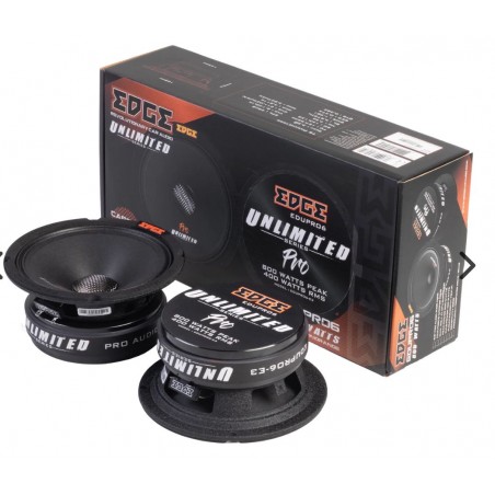 EDGE EDUPRO6-E3 COPPIA MidWoofer 16cm 800 Watt predisposizione auto 165mm