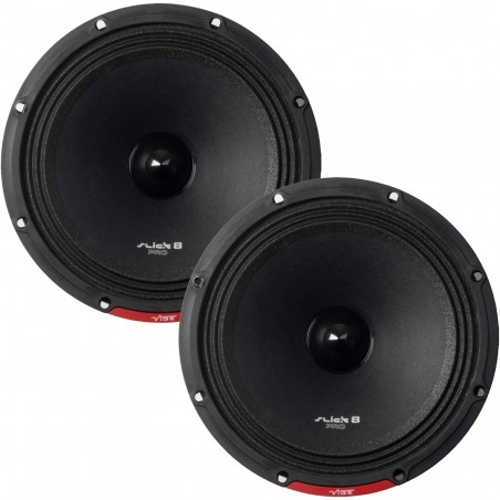 VIBE SLICKPRO8M-V0 COPPIA MidWoofer 20 Cm 150 Watt rms Altoparlanti alta efficienza