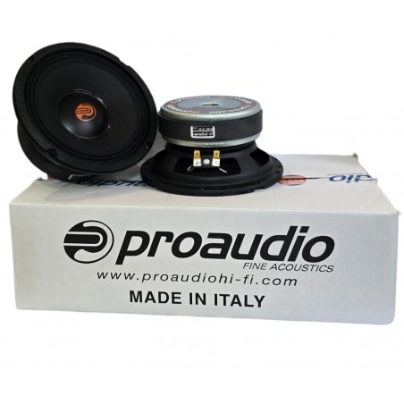 ProAudio M165 COPPIA Altoparlanti Serie Master MidWoofer Da 16cm 250 Watt Rms