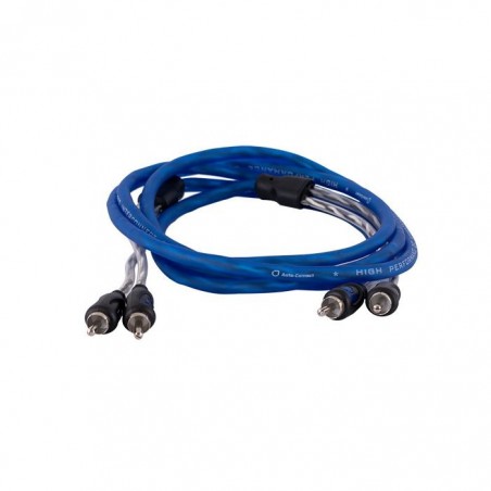 Promo Pack 3 RCA AutoConnect HQ5 Cavi RCA 5.5 Mt High Quality Cavo Auto Alta Qualita