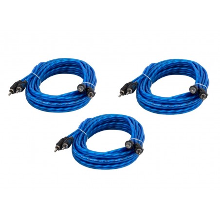 AutoConnect Promo Pack kit 3 RCA  Cavi RCA 5 Mt
