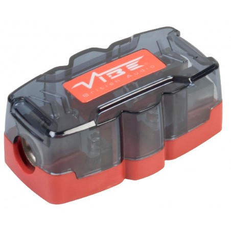 VIBE PFv7 Sdoppiatore Portafusibile Ingresso 50/20mm 2 Uscite 10/20mm Con 2 Fusibili a scelta