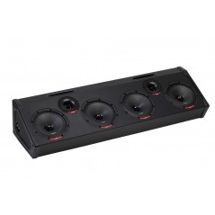 VIBE SLICKPROBOX6-V0 Sistema Altoparlanti A 2 Vie In Box Reflex Kitipo 4 Woofer 2 Tweeter Con Filtri