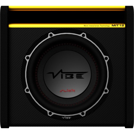 VIBE SLICKMIT12-V3 Subwoofer 30 Cm Design Box In Cassa Reflex Sub 1500 Watt Compact