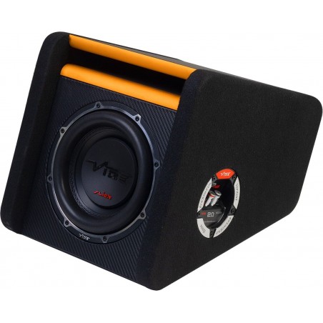 VIBE SLICKMIT8-V3 Subwoofer 20 Cm Design Box In Cassa Reflex Sub 1350 Watt Compact