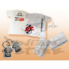Gadget Pack HITECH Finizio Power Team Ground Zero T-Shirt L Portachavi Adesivi
