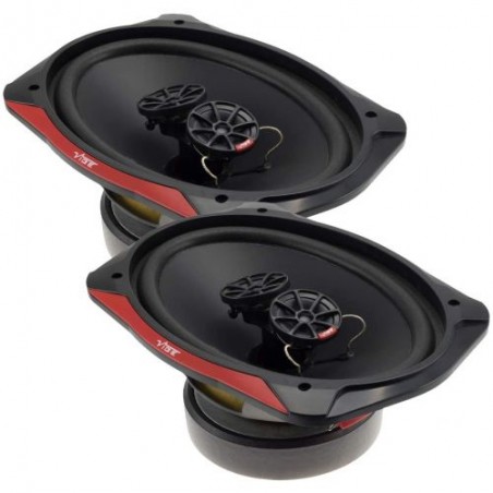 VIBE SLICK693-V7 Coppia Altoparlanti 3 Vie  Ellittici 15x22cm Ovali "6x9" 160 Watt