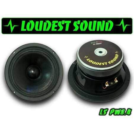 COPPIA Mid woofer 20 cm Loudest Sound Professionali LS PW8.4 600 Watt spl audio