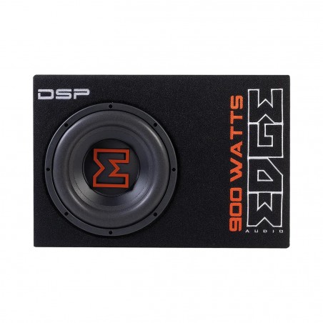 EDGE EDBX10ADSP-E3  Subwoofer Da 25 Amplificato Con DSP Sub Attivo 900 Watt In Cassa Reflex Kit Cavi Incluso