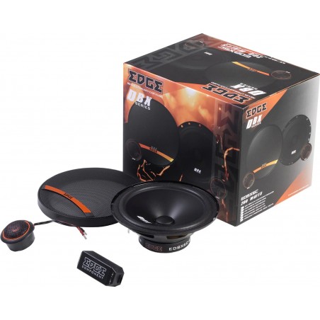 EDGE EDBX6C-E1 KIT 16 cm ALTOPARLANTI 2 VIE CASSE auto woofer 165mm Tweeter