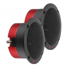 BASS FACE Team TW/Red4 COPPIA Tweeter 95mm Neodimio Titanio 130 watt