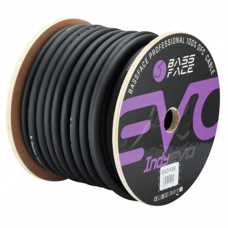 Cavo BASS FACE 35 Mm  OFC 100% RAME 2 Awg Cavi Massa Positivo 35mm NEGATIVO NERO